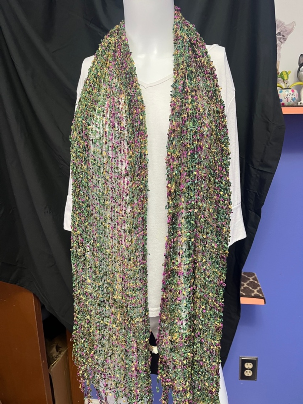 Jewels Multi Colored scarf